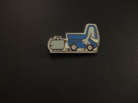 Werkauto ( handig ) blauw onbekend